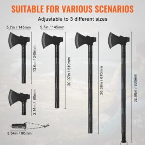 survival shovel survival axe 16 in 1 camping folding shovels with hatchet stainless steel tactical shovel hatchet combo multifunctional emergency survival gear equipment for camping hiking 2.jpg