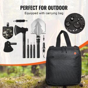 survival shovel survival axe 16 in 1 camping folding shovels with hatchet stainless steel tactical shovel hatchet combo multifunctional emergency survival gear equipment for camping hiking 5.jpg