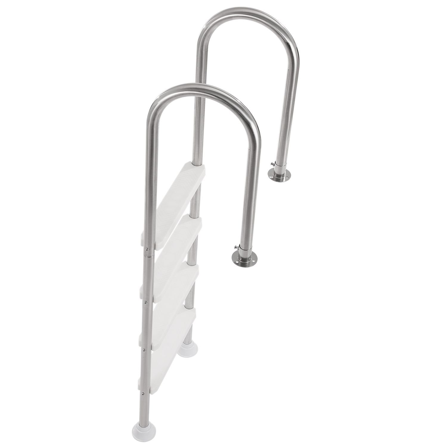 swimming pool ladder 4 step double handrails stairs with non slip heavy duty steps stainless steel load capacity 265 lbs for 54 in inground pools with mounted deck board indoor outdoor.jpg