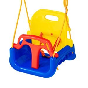 swing sets for backyard 3 in 1 toddler swing set with 4 sandbags foldable metal stand easy to assemble swingset indooroutdoor for kids 3 6 years youth 6 10 years and teenagers 10 2.jpg