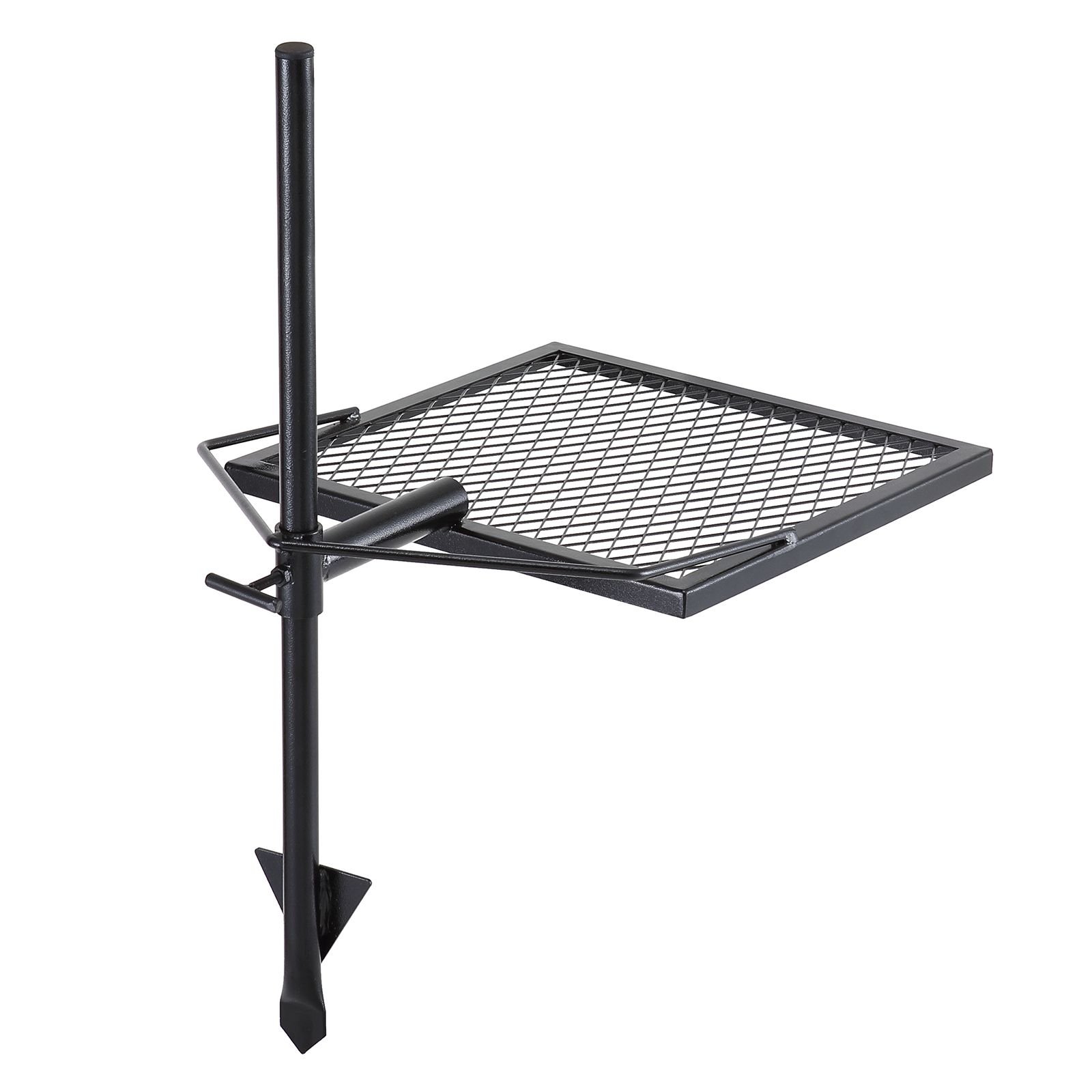 swivel campfire grill fire pit grill grate over fire pits heavy duty steel grill grates 360 adjustable open fire outdoor cooking equipment portable camp fire racks for camping outdoor bbq.jpg