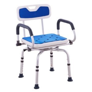 swivel shower chair 360 degree adjustable shower seat with pivoting arms for inside showers or tubs non slip rotating bathtub shower chair for elderly disabled injured 400lbs capacity 3.jpg