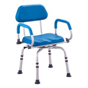 swivel shower chair 360 degree adjustable shower seat with pivoting arms padded bath seat for inside shower or tub non slip rotating bathtub chair for elderly disabled 300lbs capacity 4.jpg