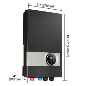 tankless electric water heater 27kw instant hot water heater under sink on demand for bathroom kitchen office with lcd touch screen child security lock space saving 240v black 4.jpg