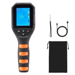Thermal Camera, 320 x 240 TISR Super Resolution, Thermal Imaging Camera with 2MP Visual Camera, 160 x 120 IR Resolution, 25 HZ Refresh Rate, -4°F to 1022°F, 4 Image Modes & 6 Color Palettes