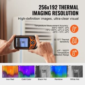 thermal imaging camera 256 x 192 ir resolution infrared thermal imager with wifi 25hz refresh rate thermal camera pocket with 32 touch screen 03mp visual camera 4 1022 fahrenheit ip54 1.jpg