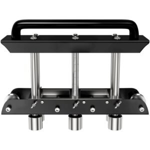 Three-Station Edge Roller, Large Radius, 0-90° Bending Angle Sheet Metal Brake, Quickly Adjusts for Making 0.63"-5.7" Bends in 30-19 Gauge Steel, for Clean Crisp Bends in Metal Roofing Materia