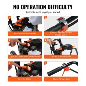 tiller cultivator 43cc 2 stroke garden cultivator tiller with 4 steel adjustable front tines for lawn garden and field cultivation 5.jpg