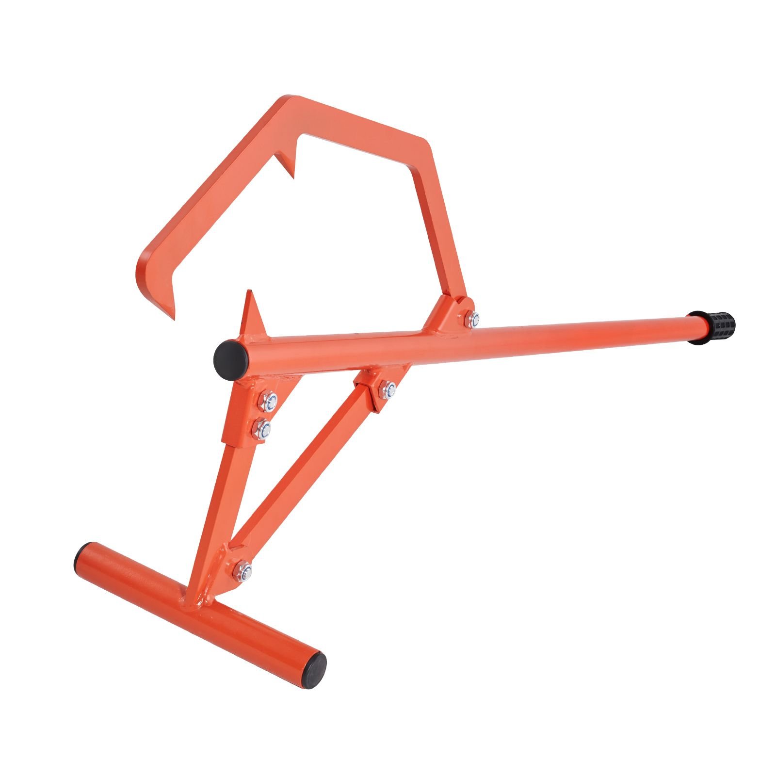 timberjack 465 in heavy duty steel log roller log lifter with adjustable cant hook logging tools log jack for logs ups to 25 dia timber jack for rolling cutting and lifting logs.jpg