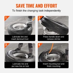 tire mount demount tool 225 245 manual steel tire changer mount demount removal tool with extra bead holder tubeless truck bead breaker 3 pcs tire changing tools orange 1.jpg