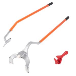 tire mount demount tool 225 245 manual steel tire changer mount demount removal tool with extra bead holder tubeless truck bead breaker 3 pcs tire changing tools orange 5.jpg
