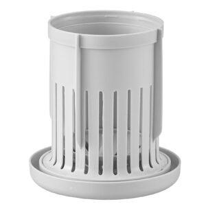 toilet brush and holder set toilet bowl brush and holder with comfortable pp handle compact bathroom scrubber cleaner deep cleaning and drip proof for bathroom rv toilets white grey 5.jpg