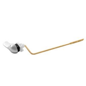 toilet handle replacement kit side mount universal toilet handle toilet handle lever with stainless steel flapper chain toilet flush handle fits various toilet tanks chrome finish silver 5.jpg