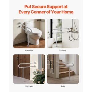 toilet safety rail 315 inch u shaped handicap grab bar 304 stainless steel senior safety pole toilet grab bars with anti slip handle 300 lbs load capacity security handrail with support leg 4.jpg