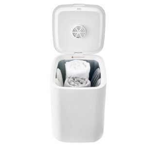 Towel Warmers for Bathroom, Towel Warmer Bucket with Child Lock & High-Temp Indicator & 24H Delay Timer & Auto Shut Off Fits up to 4 Oversized Bath Towels, Blankets, Clothes, Bathrobes and More