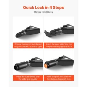 trailer lock fits 2 2 516 inch bulldog trailer couplers heavy duty hitch lock with 3 keys secures security chains corrision resistant anti theft rv trailer locks for rv trailer boat 3.jpg
