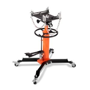transmission jack 1322 lbs hydraulic telescoping transmission jack 32 67 high lift floor jack stand with foot pedal 360 swivel wheel hydraulic transmission jack garageshop lift hoist 4.jpg