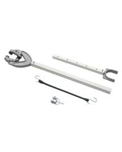 Transom Saver, 32-44 in, Adjustable Boat Transom Saver with Heavy-Duty Head, Corrosion-Resistant Easy-to-Install Transom Savers for Less Than 100 HP Outboard Motor , Fit for Roller & Trailer