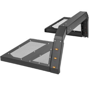 truck roll bar chase rack adjustable with 6 amber auxiliary side marker lamps universal fit for pickup trucks.jpg