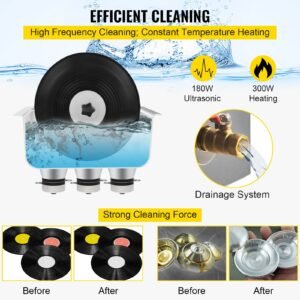 ultrasonic vinyl record cleaner 6l 40khz vinyl ultrasonic cleaning machine knob control record ultrasonic cleaner 4 records vinyl sonic cleaner stainless steel tank with mechanical heater time 3.jpg
