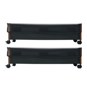 under bed storage with wheels 256 x 181 x 71 inch underbed containers underbed shoes organizer with lockable wheels rolling under the bed storage bins for clothes shoes blankets 2 pack 2.jpg