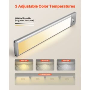 under cabinet lighting 5 pcs 68 led motion sensor lights rechargeable battery operated closet lights with remote control wireless under counter light for cabinets bookshelf stair hallway 1.jpg