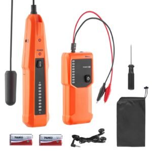 underground cable locator 3 ft max detection depth wire tracer break detector finder with earphone 1000 ft maxdetection length cable tester for pet fence buried sprinkler valve irrigation.jpg