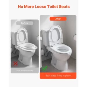 universal toilet seat bolts kit 2pcs metal heavy duty toilet tank bolts stainless steel toilet seat screws replacement kit with long downlock nuts rubber washers gaskets toilet repair screw 2.jpg