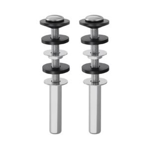 universal toilet seat bolts kit 2pcs metal heavy duty toilet tank bolts stainless steel toilet seat screws replacement kit with long downlock nuts rubber washers gaskets toilet repair screw 5.jpg