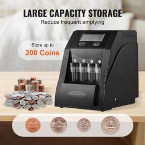 usd coin sorter coin counter machine for 4 kinds of usd coins coin sorter and wrapper machine holds up to 200 coins lcd screen display coin storage included 4 coin tubes and boxes 2.jpg