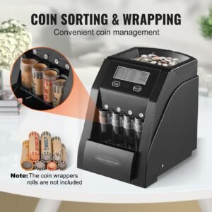 usd coin sorter coin counter machine for 4 kinds of usd coins coin sorter and wrapper machine holds up to 200 coins lcd screen display coin storage included 4 coin tubes and boxes 4.jpg