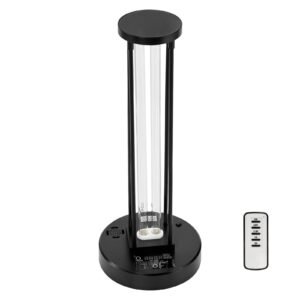 uv light 36w ultraviolet lamp with ozone purifier uvc lamp with 3060120 minutes 3 gear timer and remote control for room up to 400 sqft uvo lights for living room bedroom hotel school 1.jpg