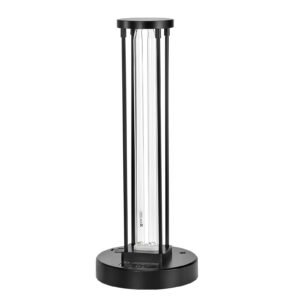 uv light 36w ultraviolet lamp with ozone purifier uvc lamp with 3060120 minutes 3 gear timer and remote control for room up to 400 sqft uvo lights for living room bedroom hotel school 2.jpg