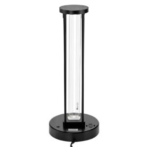 uv light 36w ultraviolet lamp with ozone purifier uvc lamp with 3060120 minutes 3 gear timer and remote control for room up to 400 sqft uvo lights for living room bedroom hotel school 4.jpg