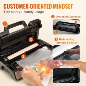 vacuum sealer machine 90kpa 130w powerful dual pump and dual sealing dry and moist food storage automatic and manual air sealing system with built in cutter with seal bag and external hose 4.jpg