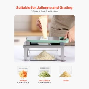 vegetable chopper mandoline slicer all in 1 food veggie cutter with 8 stainless steel blades cheese grater onion potato salad dicer with containerkitchen gadgetsessentials home appliances 4.jpg