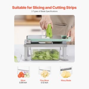 vegetable chopper mandoline slicer all in 1 food veggie cutter with 8 stainless steel blades cheese grater onion potato salad dicer with containerkitchen gadgetsessentials home appliances 5.jpg
