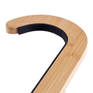 vertical surfboard stand wooden surfboard rack for storage and display adjustable freestanding board stand organizer with padding for wakeboards snowboards kiteboards shortboard skis 4.jpg