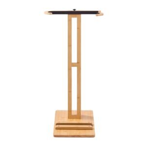 vertical surfboard stand wooden surfboard rack for storage and display adjustable freestanding board stand organizer with padding for wakeboards snowboards kiteboards shortboard skis 5.jpg