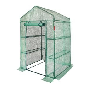 walk in green house 46 x 24 x 67 ft greenhouse with shelves high strength pe cover with doors windows and steel frame set up in minutes for planting and storage 1.jpg