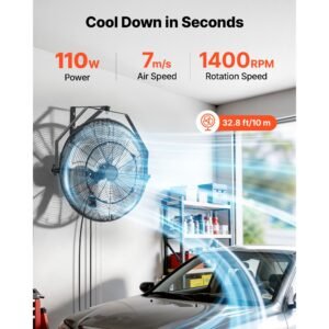 wall mount fan 20 in wall mounted hanging fan with mist ip44 rated protection 3 speed long airflow distance adjustable rotation angle powerful for industry commercial garage workshop 1.jpg