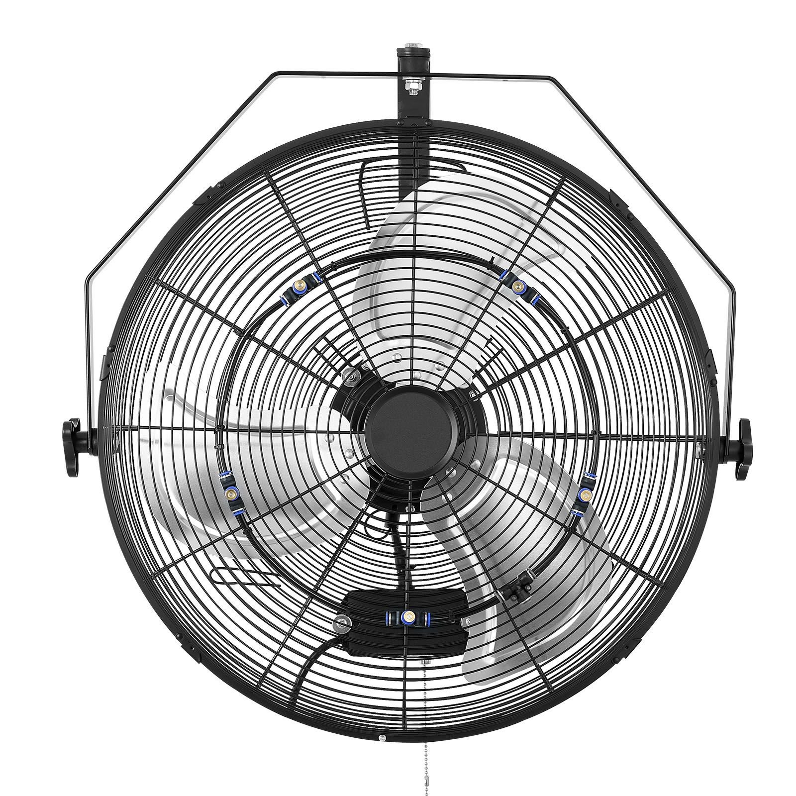 wall mount fan 20 in wall mounted hanging fan with mist ip44 rated protection 3 speed long airflow distance adjustable rotation angle powerful for industry commercial garage workshop.jpg