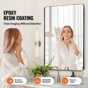 wall mounted makeup mirror 015 thick 24 x 36 mirror with aluminium alloy frame explosion proof film scratch resistant mirror with z shaped bracket fit for bathroombedroomliving room 1.jpg
