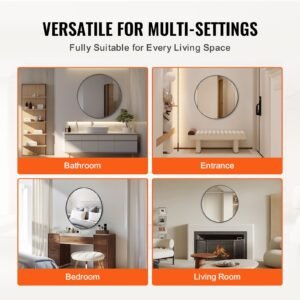 wall mounted makeup mirror 015 thick 30 in mirror with aluminium alloy frame explosion proof film scratch resistant mirror with z shaped bracket fit for bathroombedroomliving room 5.jpg