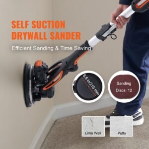 wall smoother 900w power tool includes 12 sanding pads adjustable speeds from 800 1800 rpm 3 vacuum tubes collapsible design for ceilings dual led telescopic grip dust collector 1.jpg