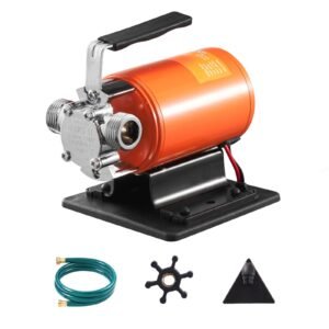 water transfer pump 12v dc 360 gph 110hp portable electric utility pump with 6 ft suction hose kit impeller suction strainer for garden rain barrel pool pond hot tub aquarium draining 3.jpg