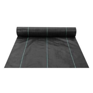 Weed Barrier Landscape Fabric, 3*300FT Heavy Duty Garden Weed Fabric, Woven PP Weed Control Fabric, Driveway Fabric, Geotextile Fabric for Landscaping, Ground Cover, Weed Blocker Weed Mat, Black