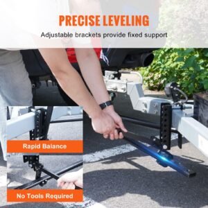 weight distribution hitch 1500 lbs weight distributing hitches kit with sway control for trailer 2 in solid steel shank 2 516 in alloy steel ball powder coated load leveling hitch black 5.jpg