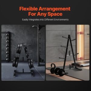 weight plate rack a frame weight plate tree for 1 inch weight plates standard weight plate tree 500 lbs load capacity weight storage holder home gym barbell rack storage stand black 5.jpg
