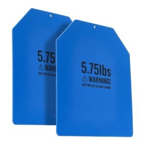 Weight Vest Plates, 5.75 LB Pairs, Premium Steel Weighted plates, Contoured Ergonomic Fit – WODs, Additional Weight for Weight Vests, for Strength Training, Running, Fitness, Heavy Workouts